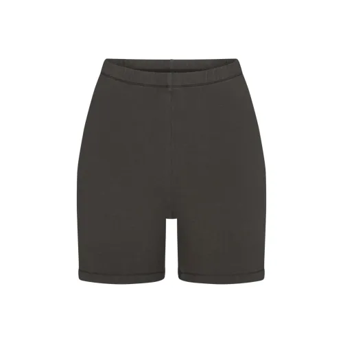 SKIMS SS24 Summer Collection OUTDOOR BIKE SHORT Cycling Pants Women's Washed Onyx/Washable Agate