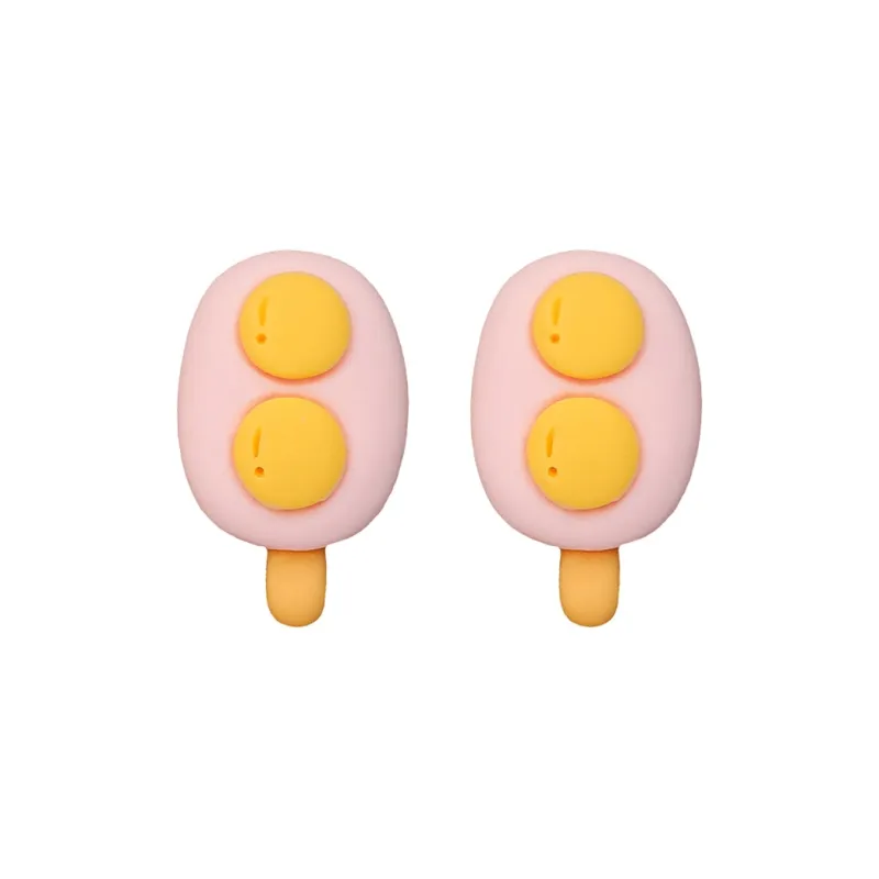QIANFANGDAHUANGYE Resin Stud Earrings Women's-0