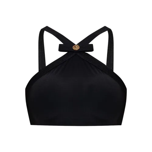 VERSACE Medusa Plaque Swimsuit Top