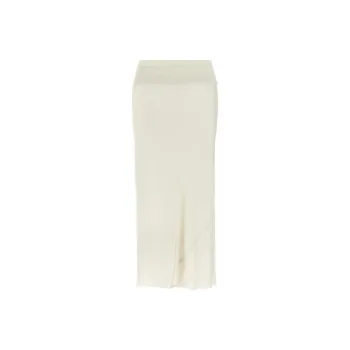 RICK OWENS/RO Casual Long Skirt Women's Beige