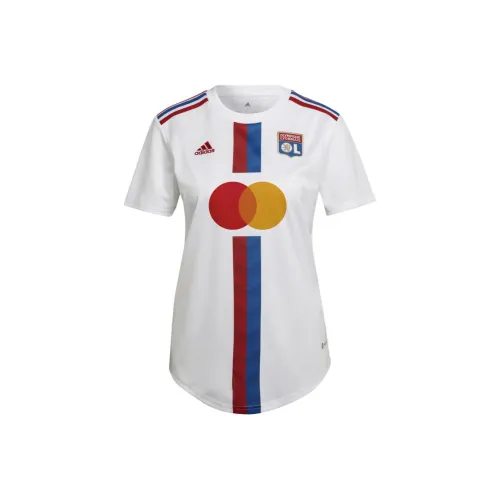 Adidas Olympique Lyonnais Soccer Jerseys Women's White
