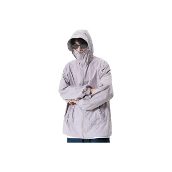 RASHOMONG Reflective With High Visibility Detachable Sun Protection Clothing Unisex