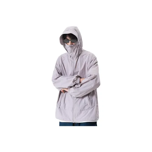 RASHOMONG Reflective With High Visibility Detachable Sun Protection Clothing Unisex