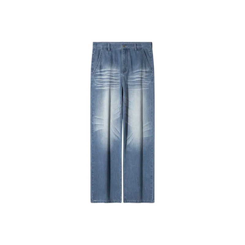 SANBAI STUDIO Jeans Unisex Washed Blue-0