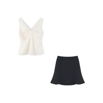 PLANE DRIFT Two Piece Skirt Sets Women's