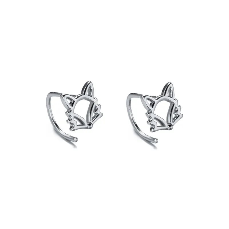 CANDY PLANET Alloy Stud Earrings Unisex-0