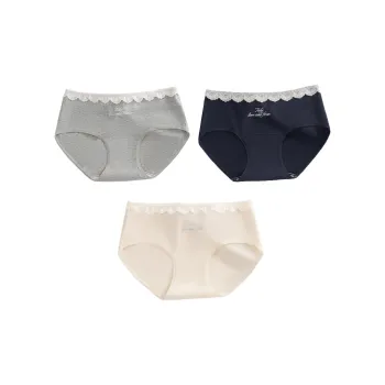 Flowers In Water Underpants Women's 3 Pack