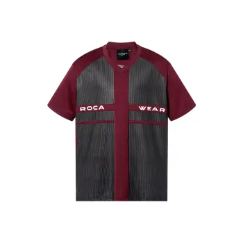 ROCAWEAR T Shirts Unisex Deep Red