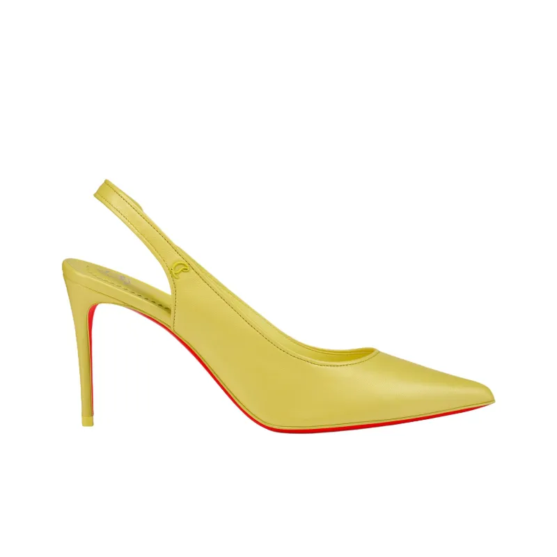 CL LUBOTING Sporty Kate Slim Heel High Heels 8.5cm Women's Yellow-1