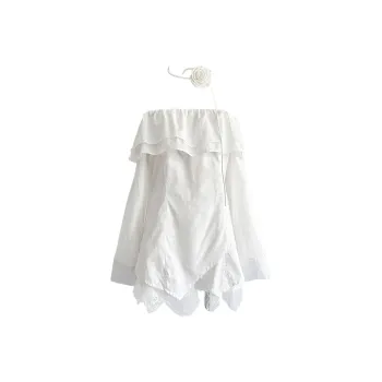 Icicofficial Skirt Set Women's White