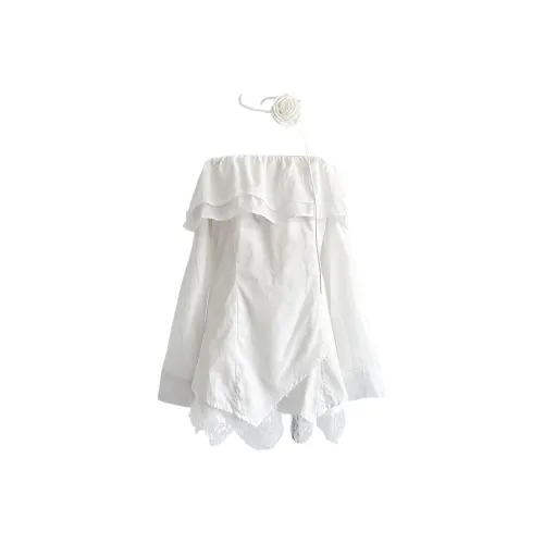 Icicofficial Skirt Set Women's White