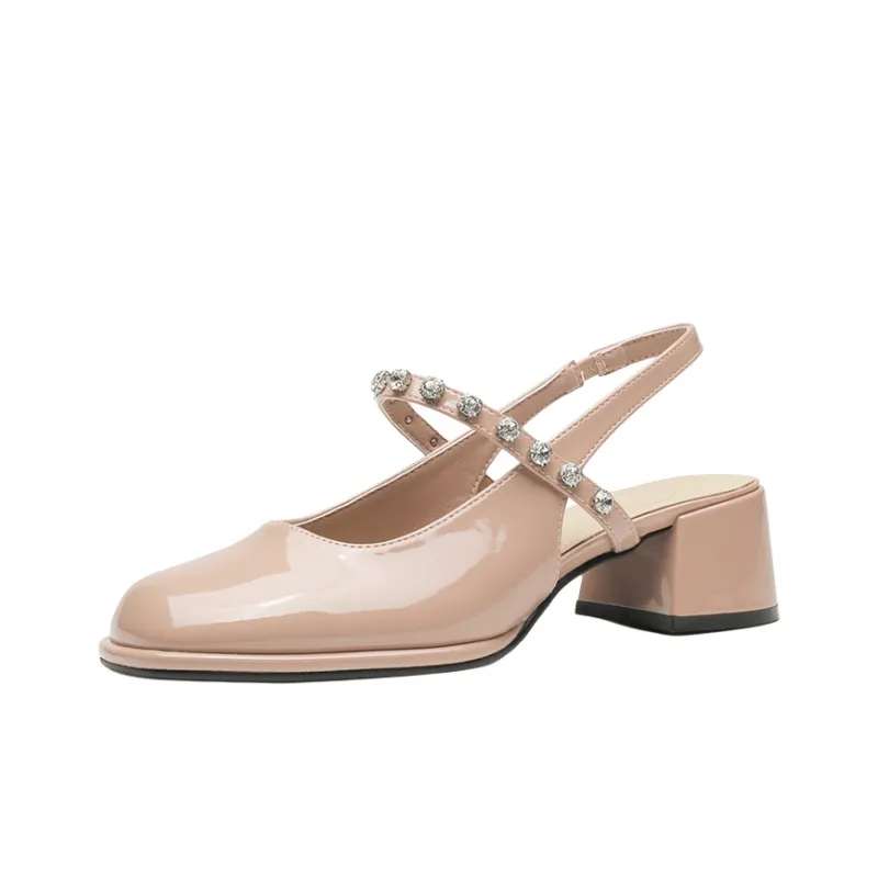 TATAYA Chunky Heel High Heels 5cm Women's-6