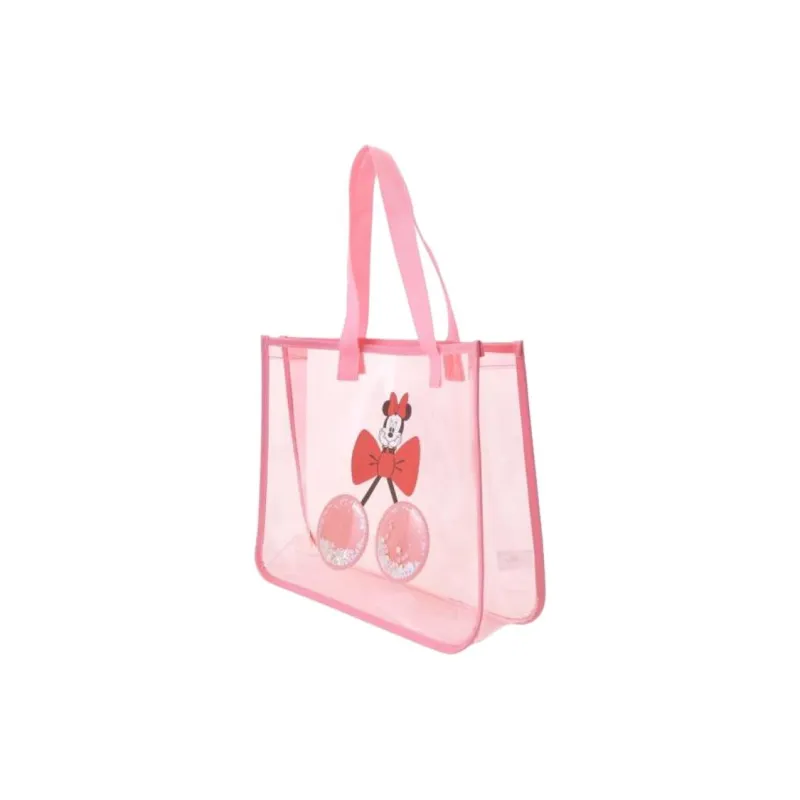 Disney PVC Tote Bag, Shopping Bag, Handbag Kids' Pink-1