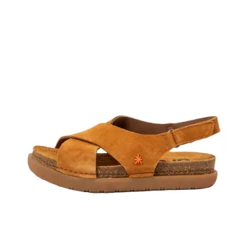 Art RHODES One Strap Sandals 3.5cm Women's Brown