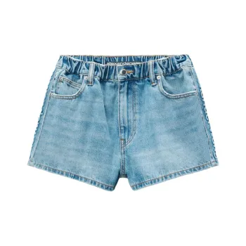 Alexander Wang FW24 Denim Shorts Women's Light Blue