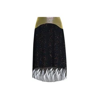 TORY BURCH Embellished Slip Skirt