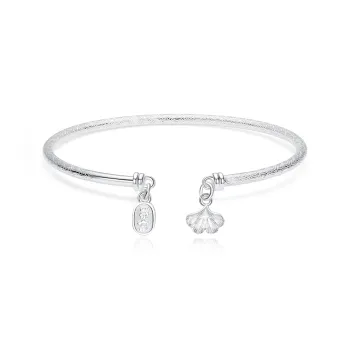 7℃ 999 Fine Silver Bangles Women's