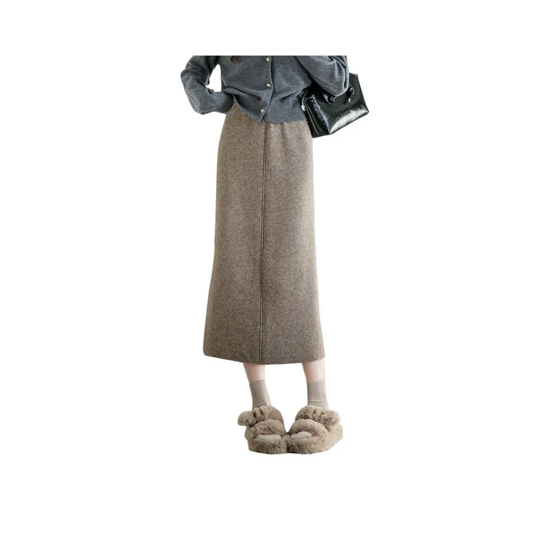 SENTUBILA Casual Long Skirts Women's-5