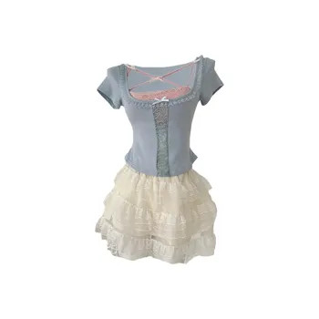 COVT Two Piece Skirt Sets Women's