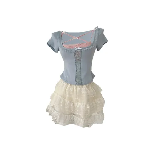 COVT Two Piece Skirt Sets Women's