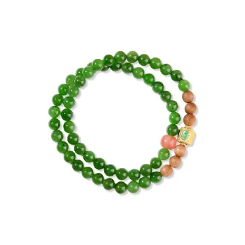 The Call Of The Heart Hetian Jade Bracelets Jasper Unisex