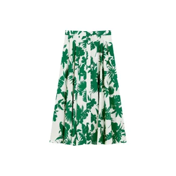 MaxMara Casual Long Skirt Women's Green