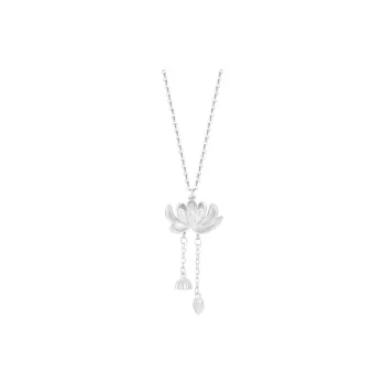 SOFTDORA S999 Fine Silver Necklaces Women's