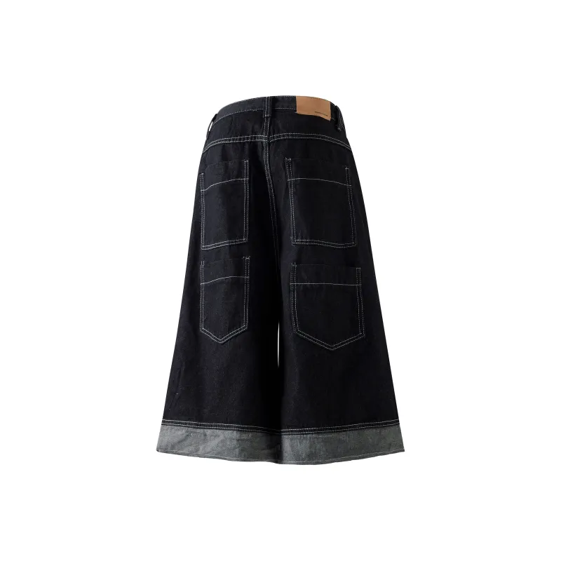 Double Dealer Denim Shorts Unisex-1