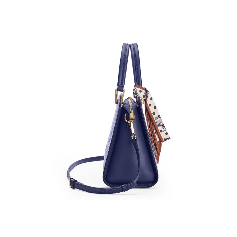 Old Man's Head Cow Leather Tote Bag Crossbody Bag One Shoulder Handbag Regular Women's Multicolor-41