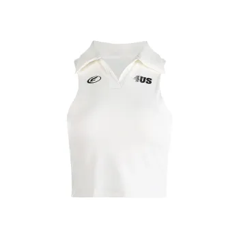 FORUYES Tennis Top Women's White
