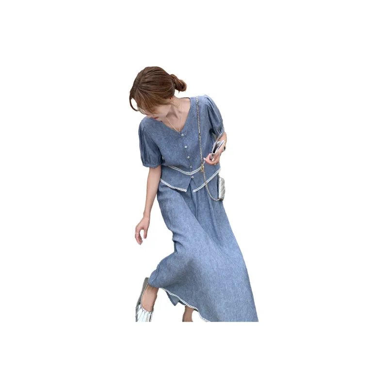 TEME Two Piece Skirt Sets Women's-1