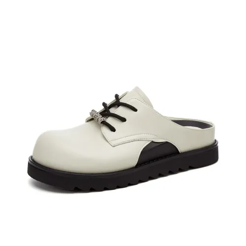 DAPHNE Rubber Sole Slip Resistant Closed Toe Slippers Women's