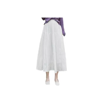 Cypress House Casual Long Skirts Women's White
