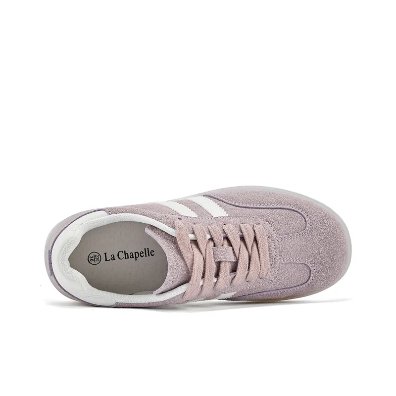 La Chapelle Slip Resistant, Abrasion Resistant, Lightweight Low Top Casual Shoes Women's Purple-3