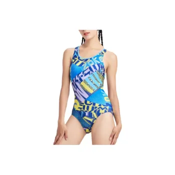 ZOKE One piece Swimsuit Women's Orchid Yellow