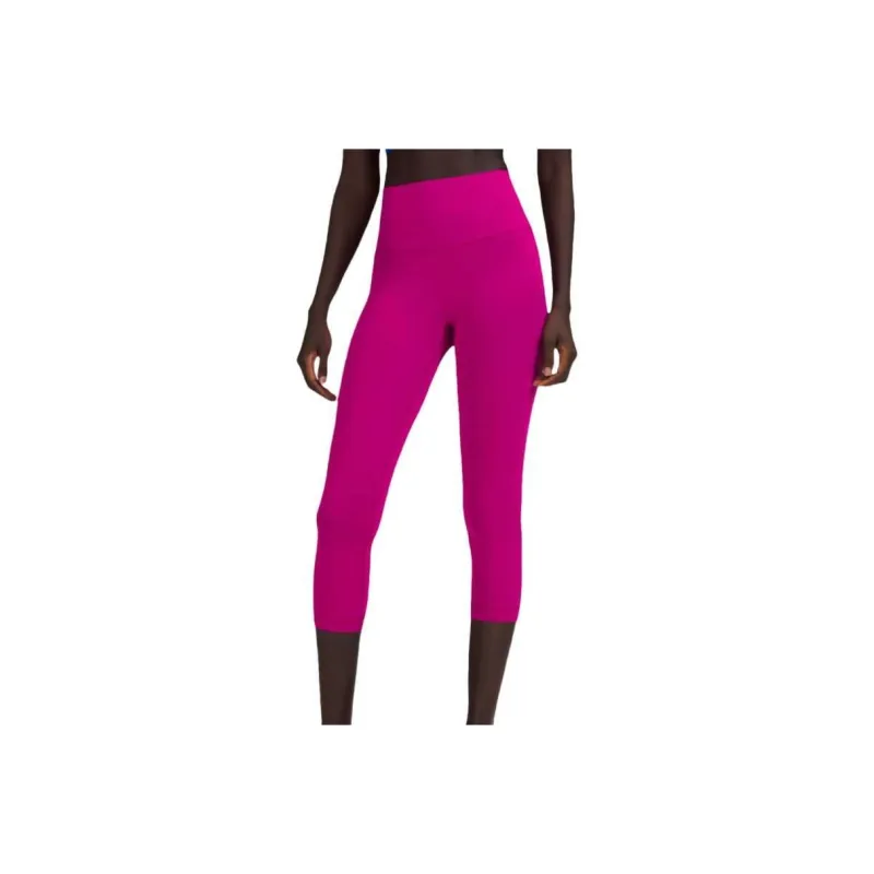 Lululemon Wunder Train Collection Everlux Fabric Athletic Trousers Women's Raspberry-0