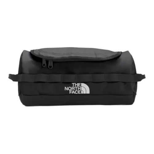 THE NORTH FACE Polyester Storage Bag Unisex Black White Color Scheme