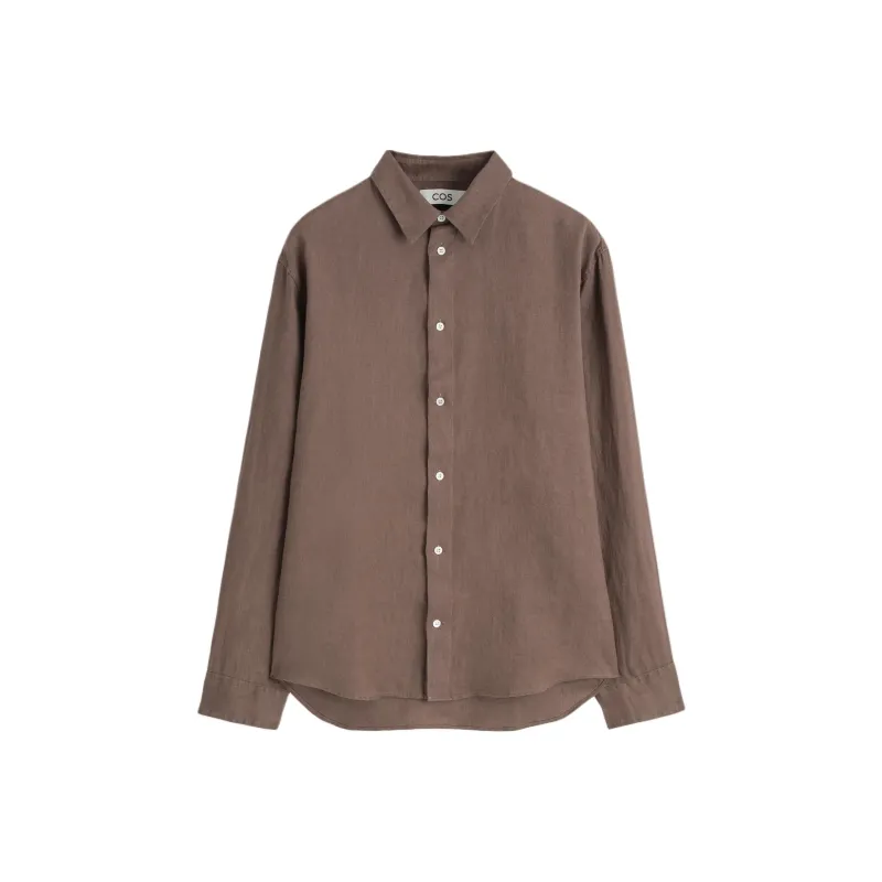 COS Shirts Men Tan-0