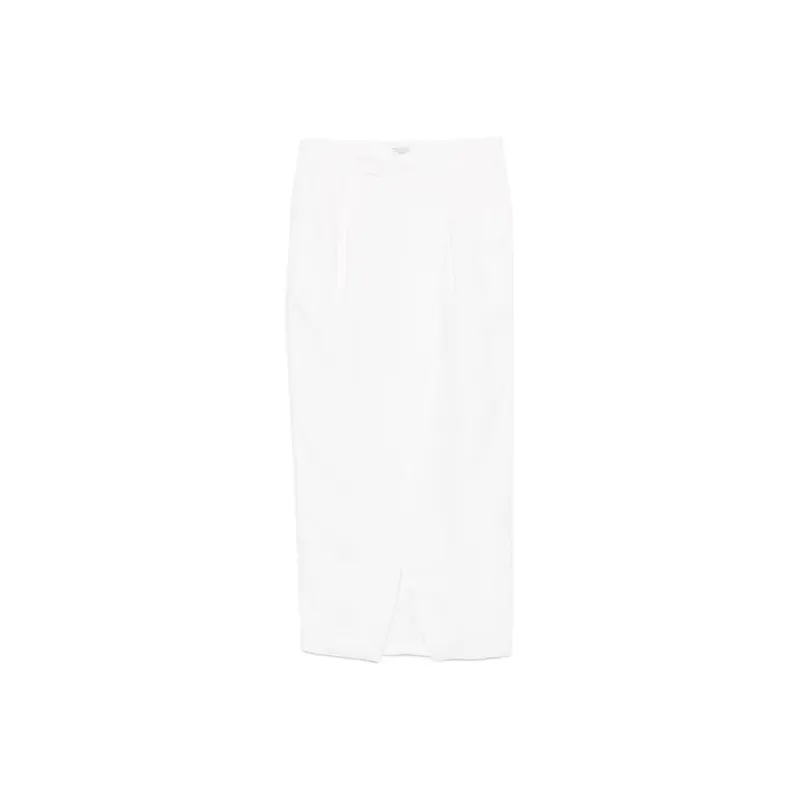 Brunello Cucinelli Wrap Maxi Skirt-0
