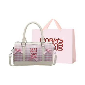 Worm's Home PU Handbag Women's Multicolor