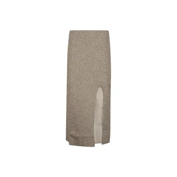 CIRCUS HOTEL Casual Long Skirt Women's Gold