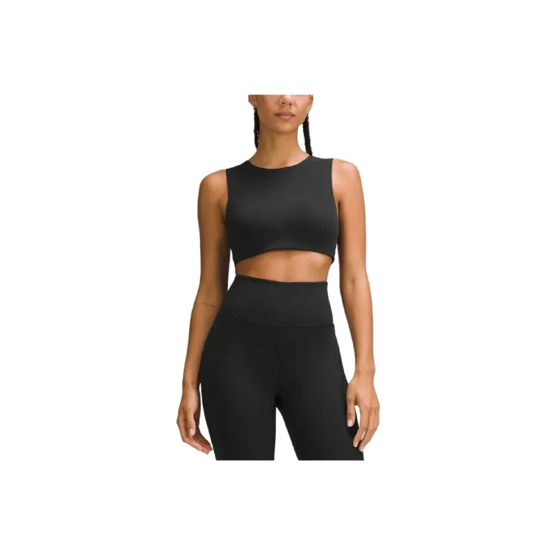 Lululemon SleevelessCrewneck Soft Foam Cup Light Support C/D Cup Sports Underwear Women's-4