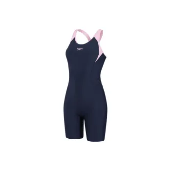 Speedo One piece Swimsuit Women's Navy Blue/Vibrant Pink