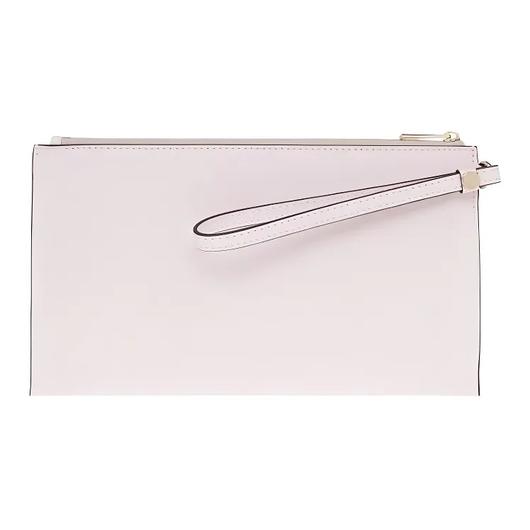 Furla Grained Calfskin Clutch Regular Women's Light Pink-2