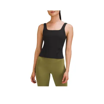 Lululemon Nulu And Mesh Back Sport Vests Women's Black