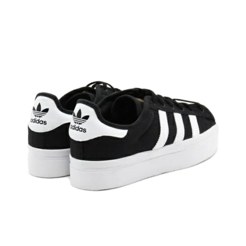 Adidas Originals Wear resistant And Lightweight Low Top Skateboard Shoes Women's Black-2