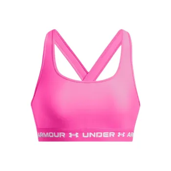 Under Armour Crossback Sports Underwear Women's Rebellious Pink/White