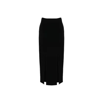 MOSCHINO Enverse Split Detailed Skirt