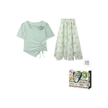 Dippanis Two Piece Skirt Sets Women's