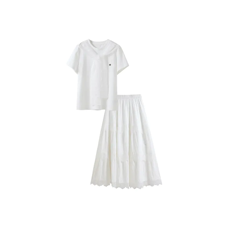Hang Yi Court Skirt Set Women's-0